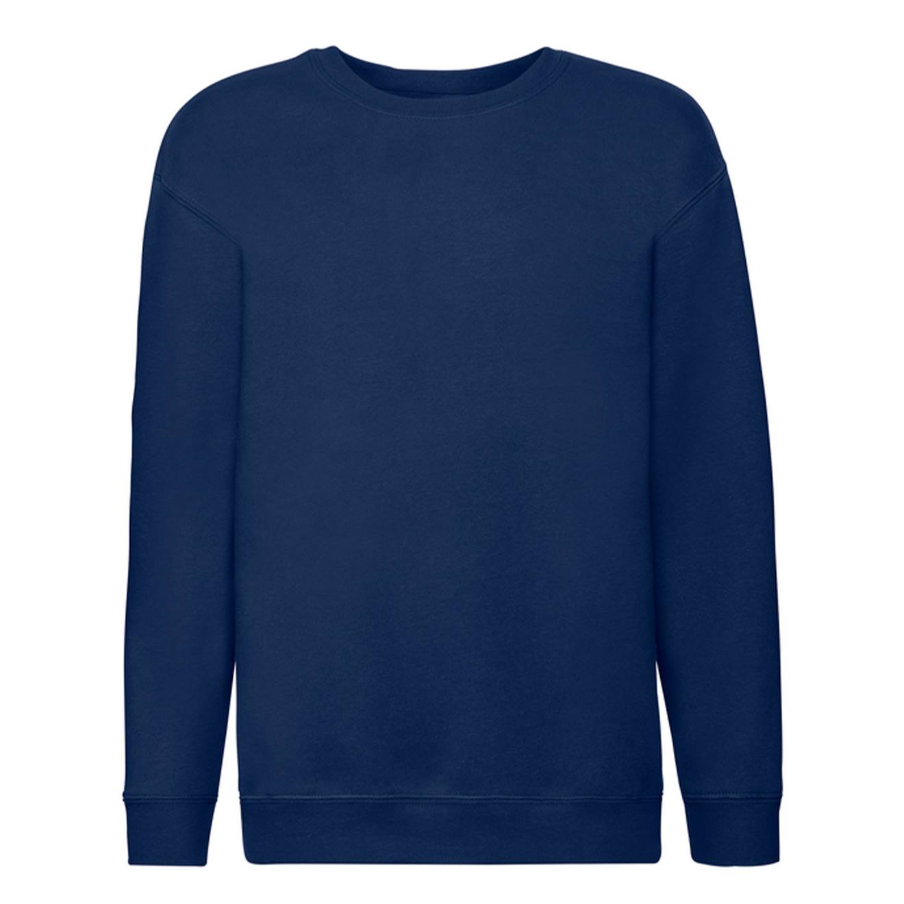 Sweat En Coton Peigné De Qualité Supérieure Premium Bleu Marine