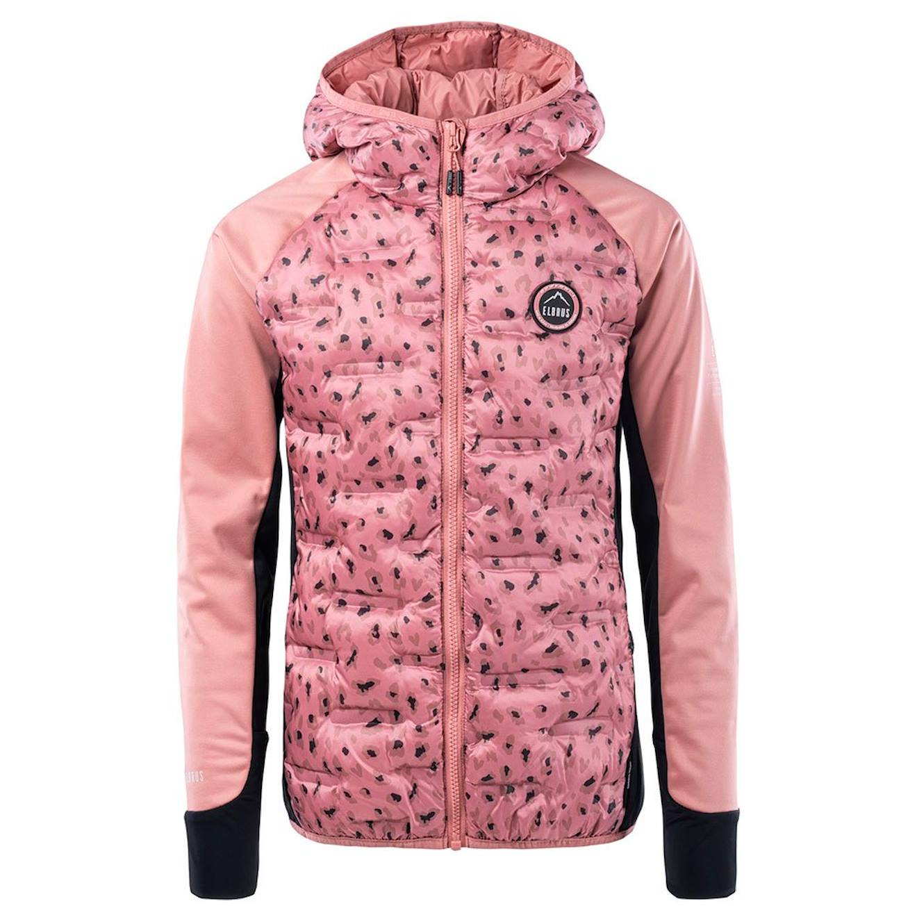 Veste Synthétique Emini Rose Cendre / Noir