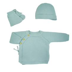 Trousseau naissance bébé en maille  - vertbaudet enfant