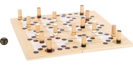 Small Foot - Jeu De Ludo Et D'échelles Gold Edition Beige