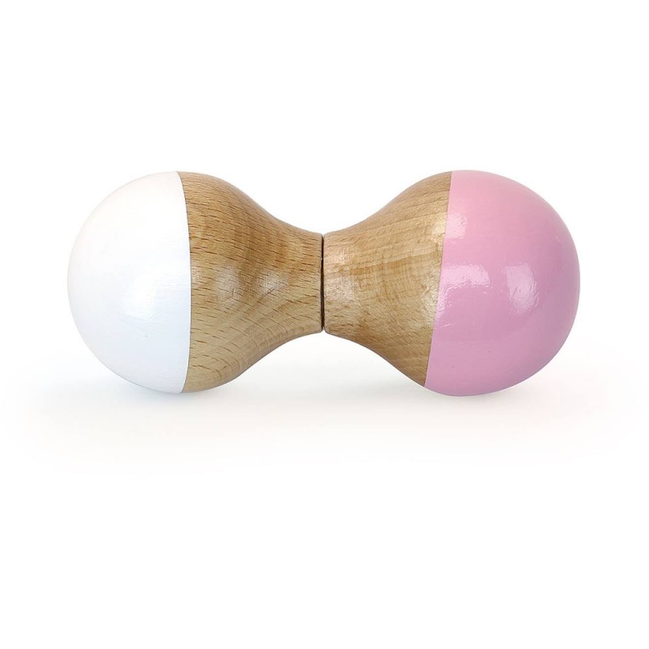 Hochet Du Jura Blanc Et Rose Blanc