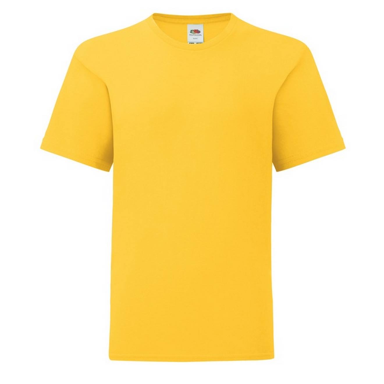 T-shirt Iconic Coton Peigné Et Filé À L'anneau Iconic 150 Tournesol