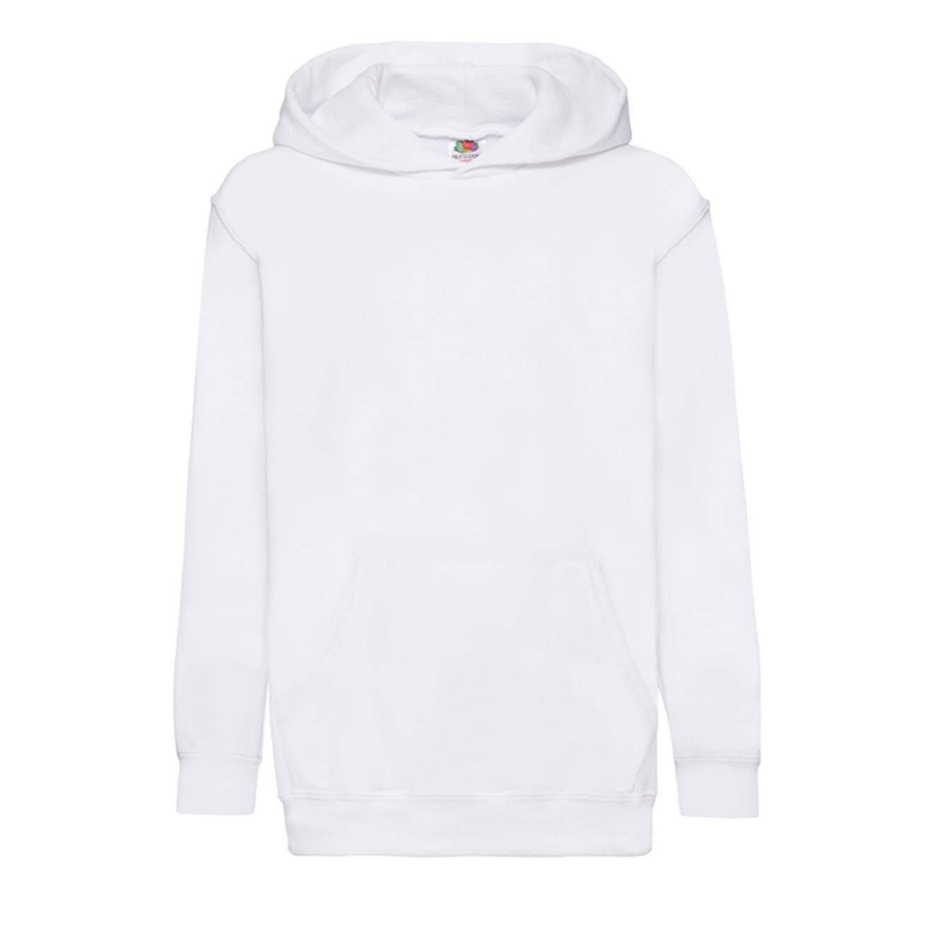 Sweat À Capuche Coton Blanc