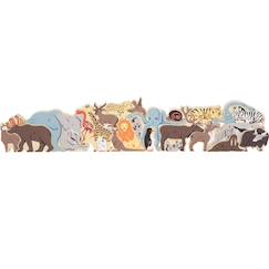 Jouet-Premier âge-Puzzle de lettres animaux