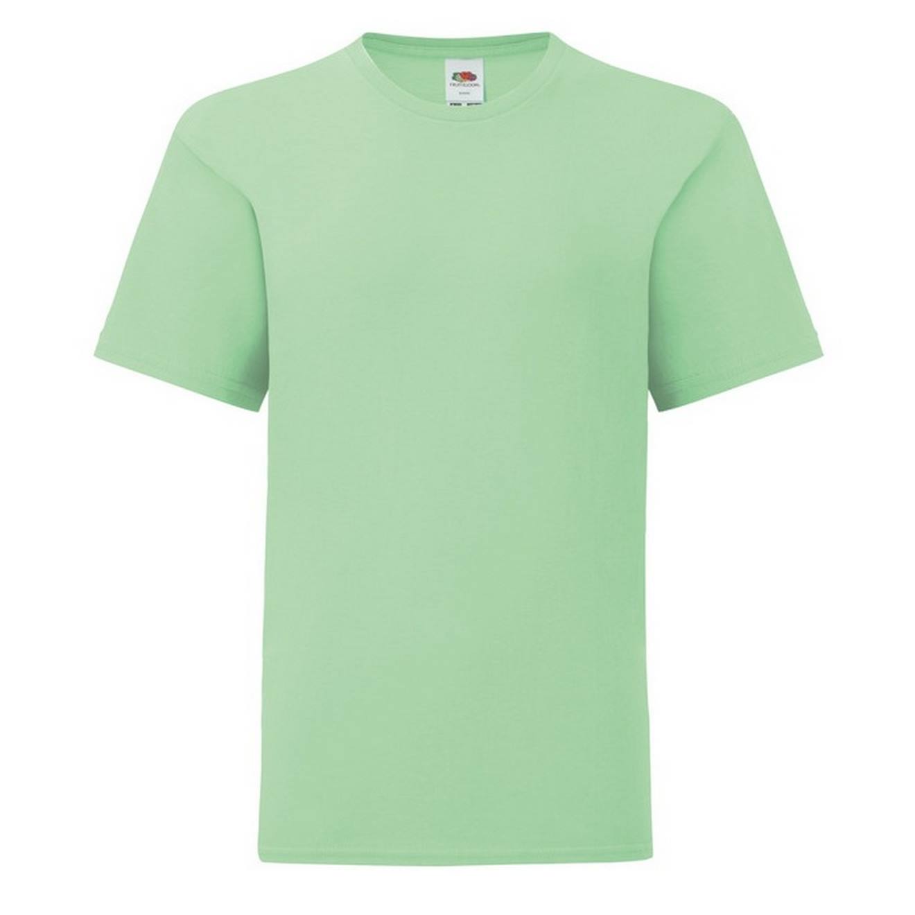 T-shirt Iconic Coton Peigné Et Filé À L'anneau Iconic 150 Vert Pâle