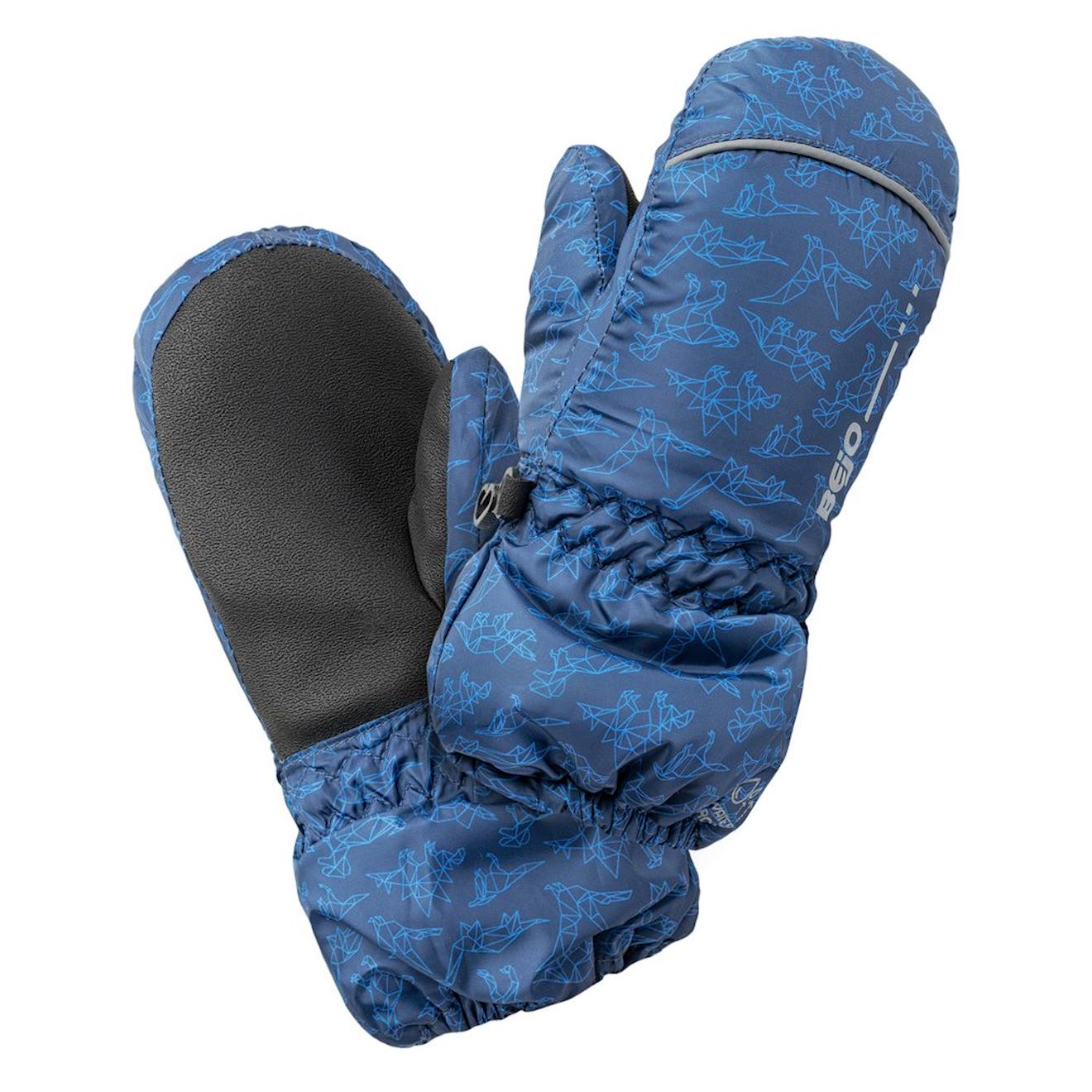 Moufles De Ski Synthétique Vipo Bleu / Noir