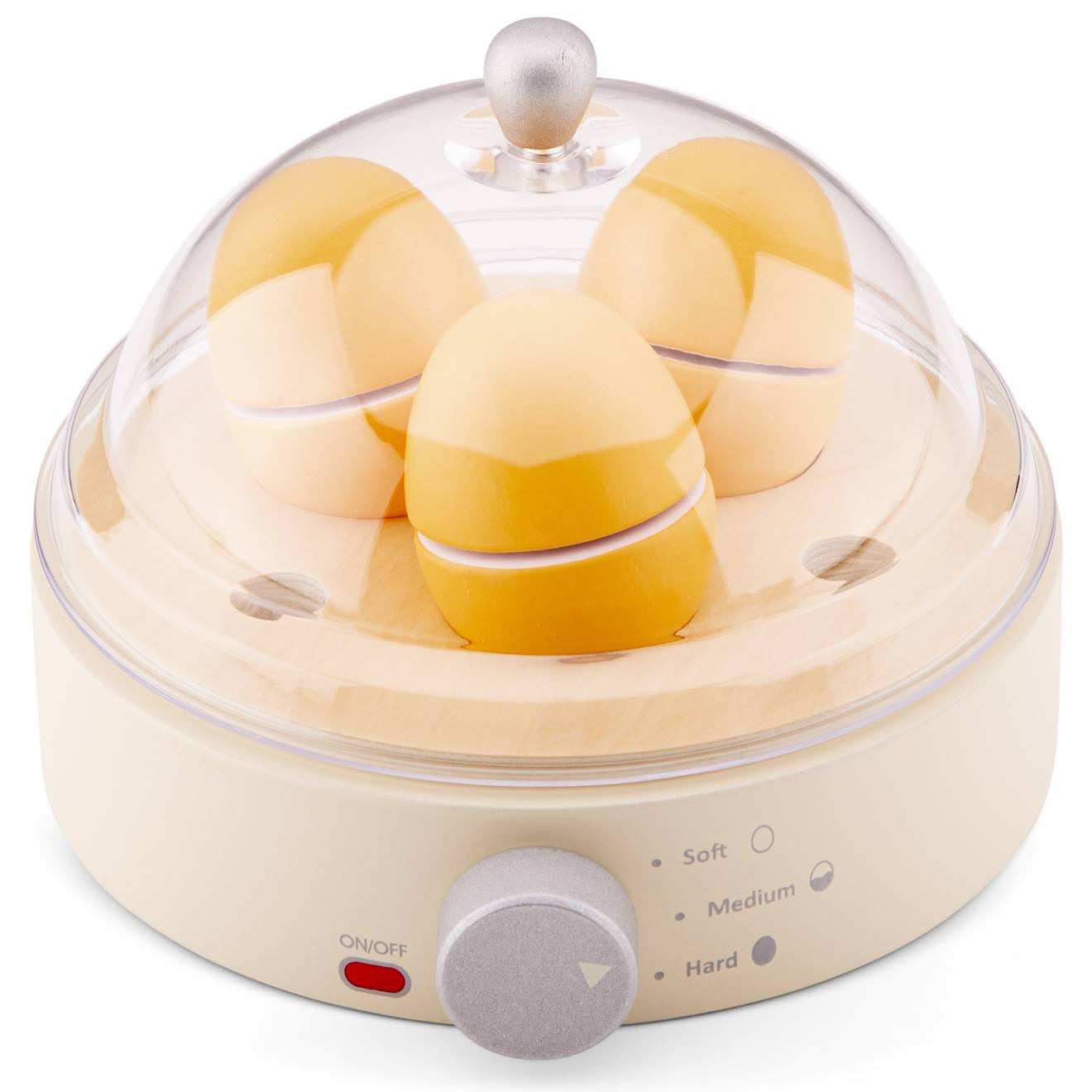 New Classic Toys - Cuiseur À Œufs En Bois Beige
