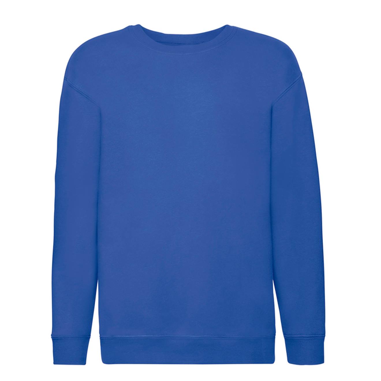 Sweat En Coton Peigné De Qualité Supérieure Premium Bleu Roi