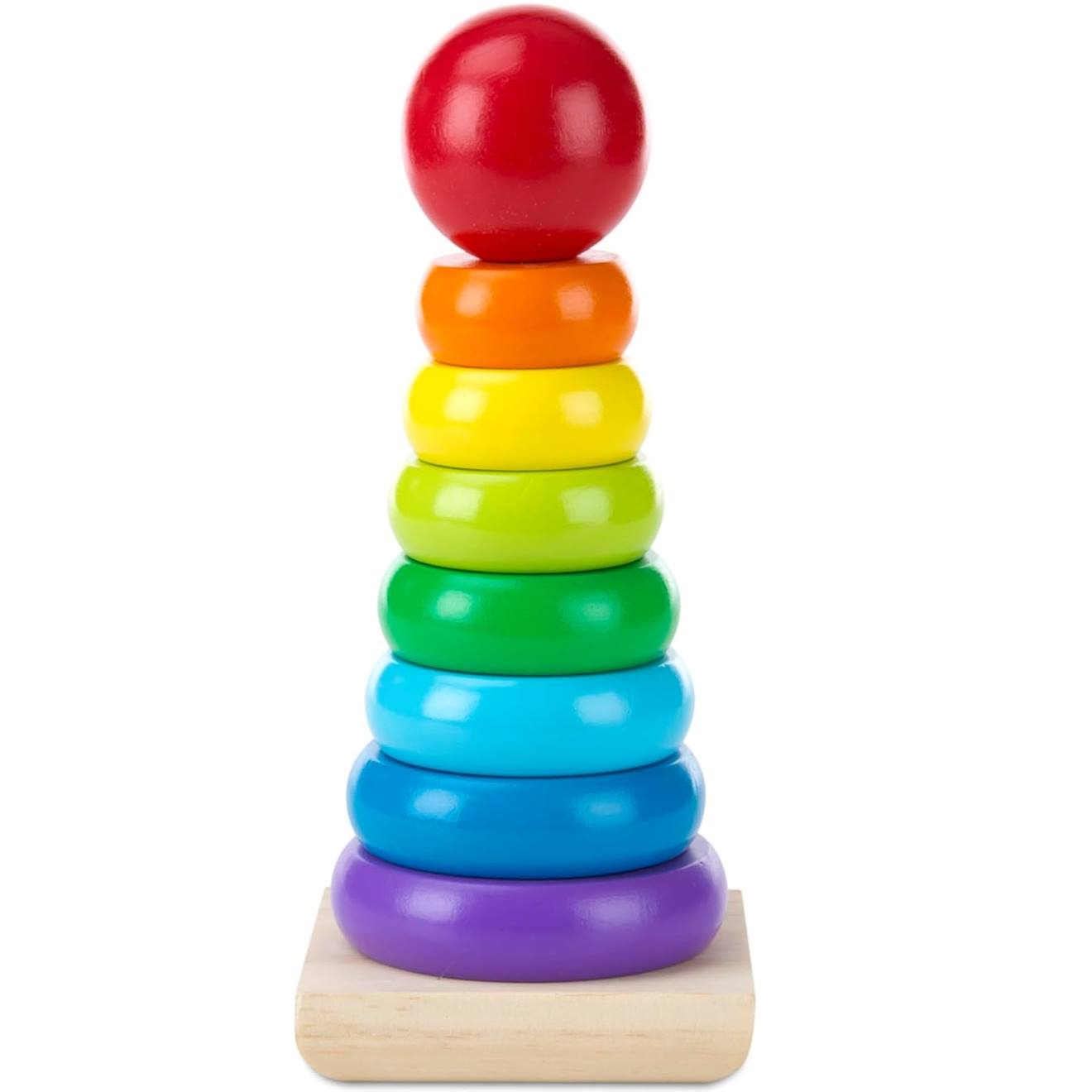 Empilable Arc-en-ciel Rouge
