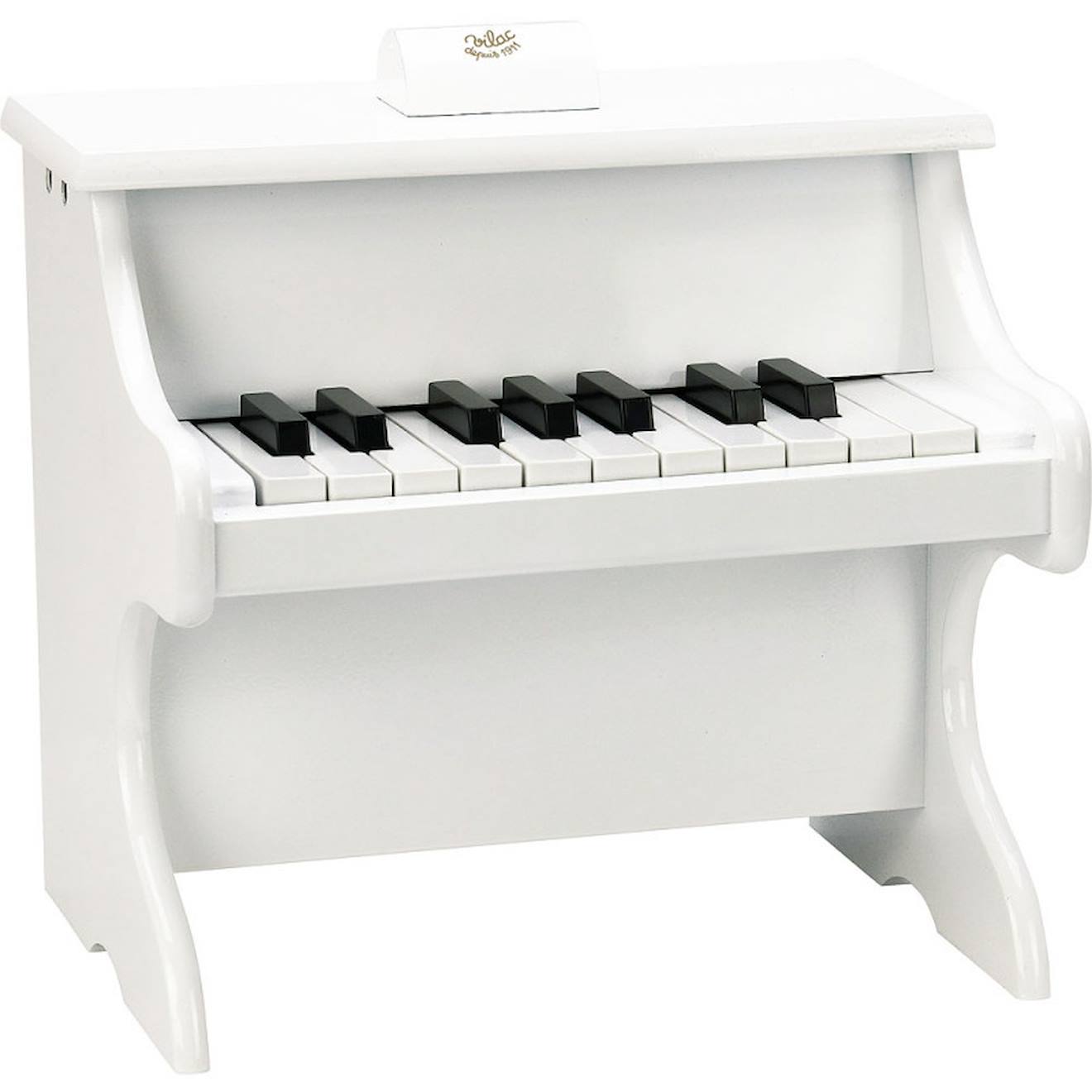 Piano Blanc Avec Partitions Blanc