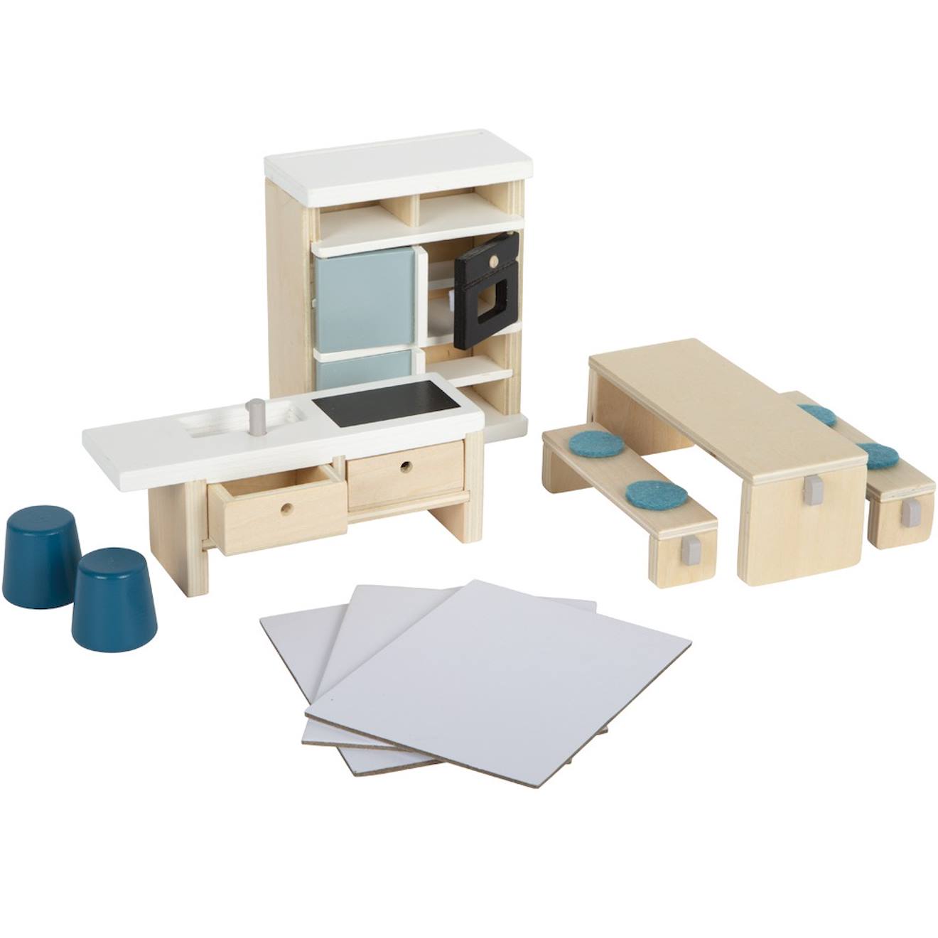 Meubles De Cuisine Pour Maison De Poupée Beige Meubles De Cuisine Pour Maison De Poupée Beige