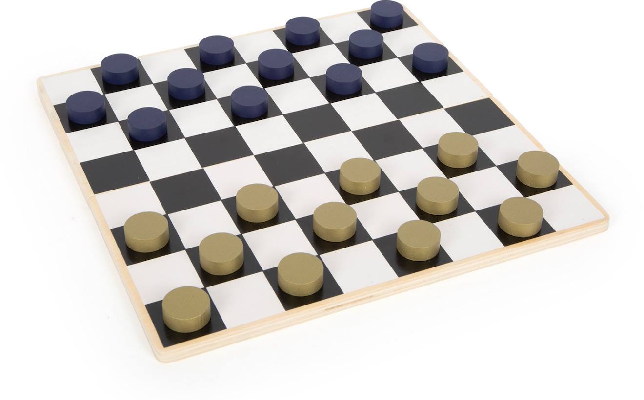 Échecs Et Backgammon Gold Edition Beige (Small Foot) - Image 1