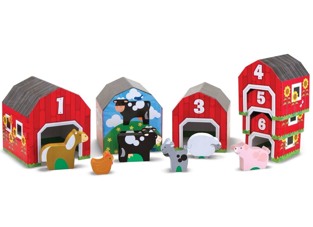 Melissa & Doug - Fermes Gigognes Us Rouge