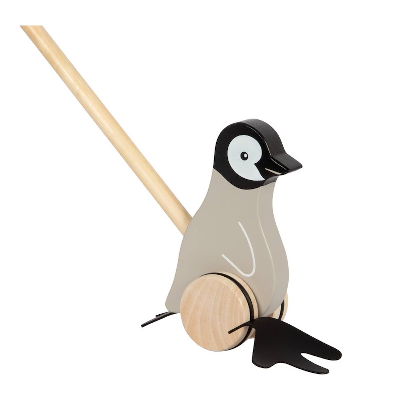 Pingouin À Pousser Gris