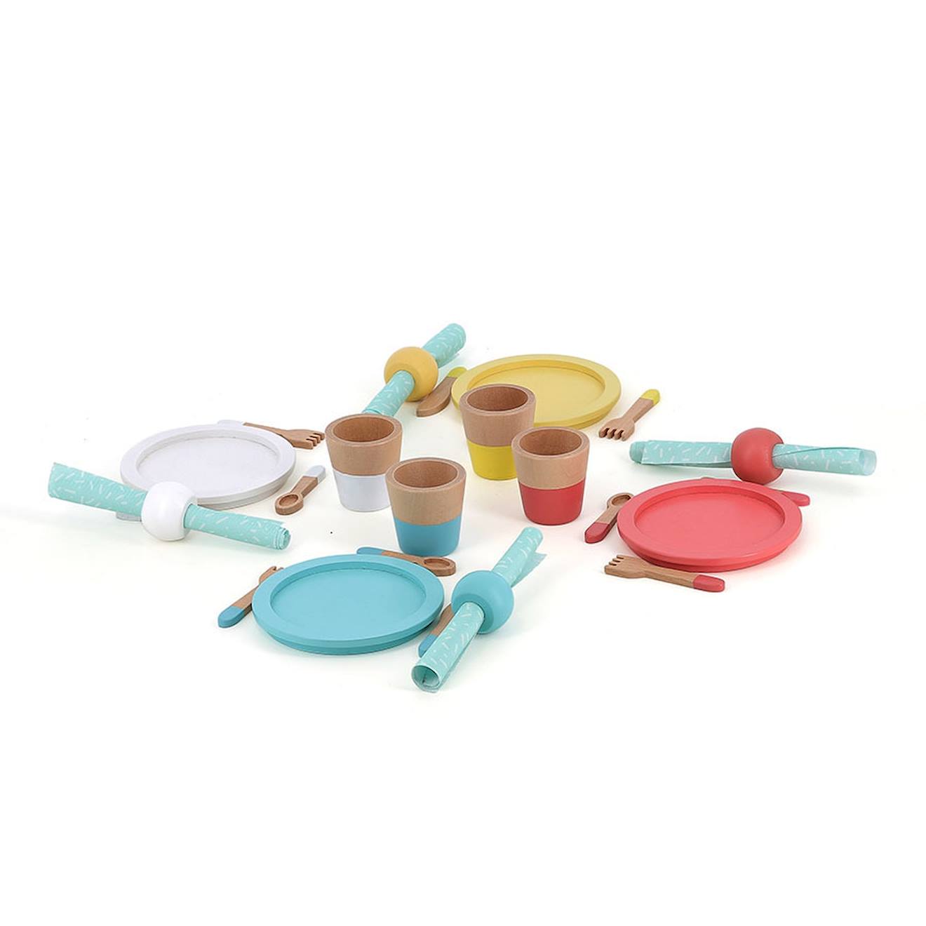 Dinette Repas En Bois Beige