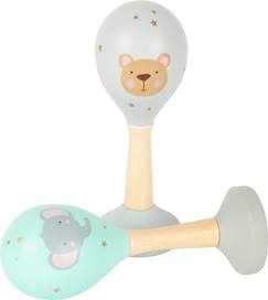Jouet-Activités artistiques et musicales-Instruments de musique-Maracas pastel