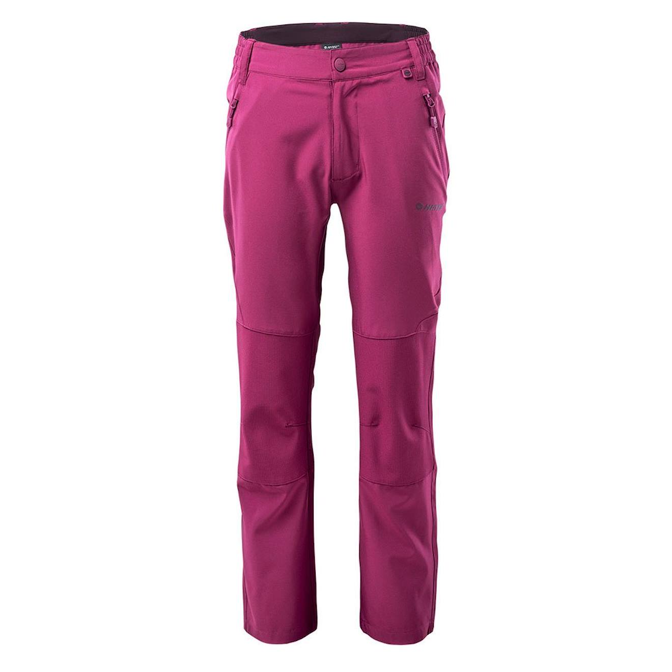 Pantalon De Randonnée Synthétique Amilo Fuchsia Foncé / Violet Foncé