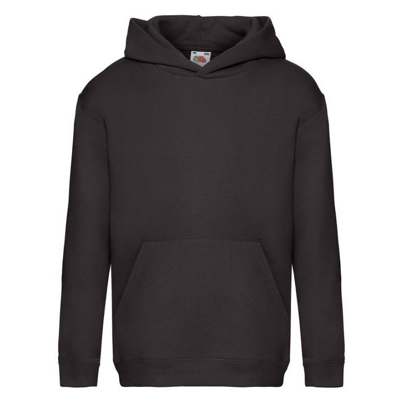 Sweat À Capuche Coton Premium Noir