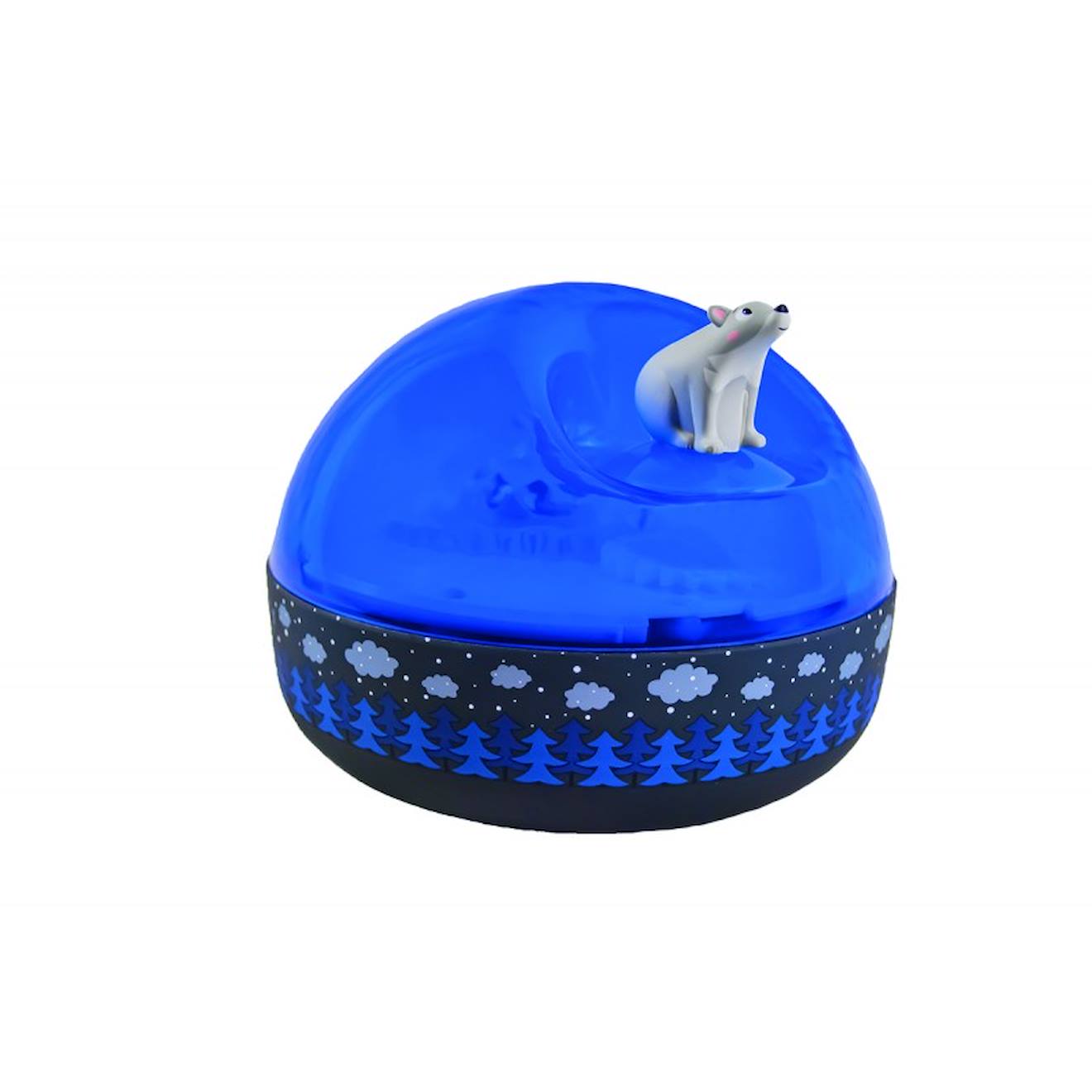 Projecteur Musical D'aurores Boréales Ours Bleu