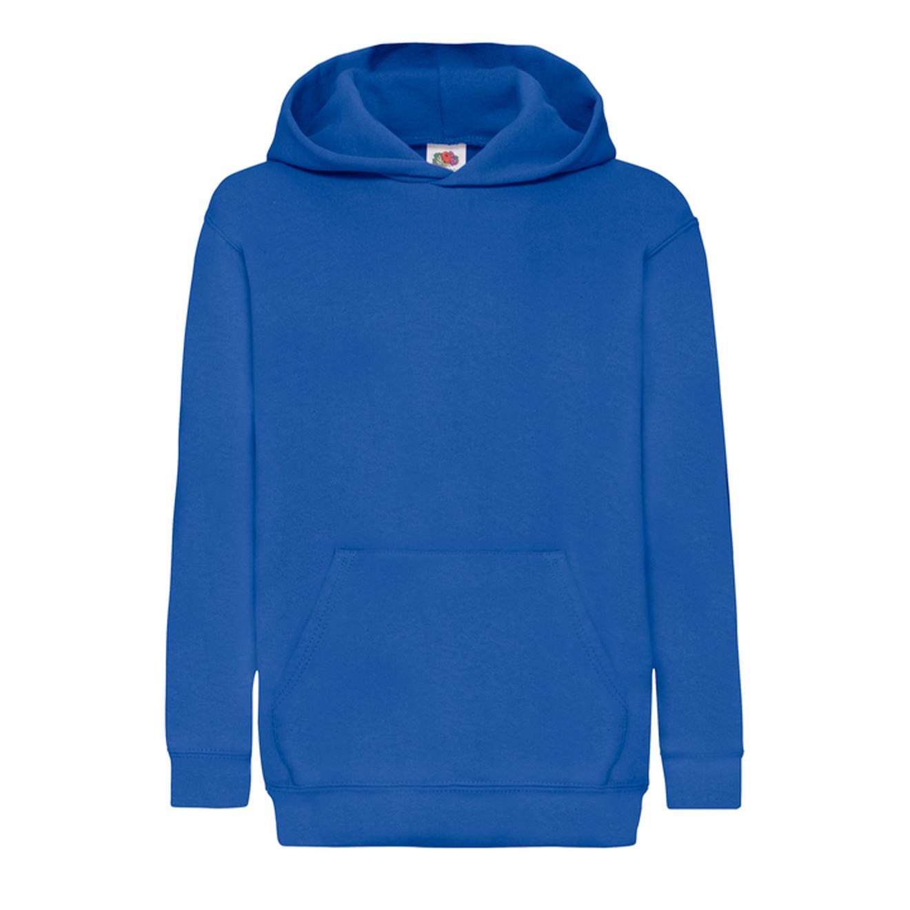 Sweat À Capuche Coton Bleu Roi