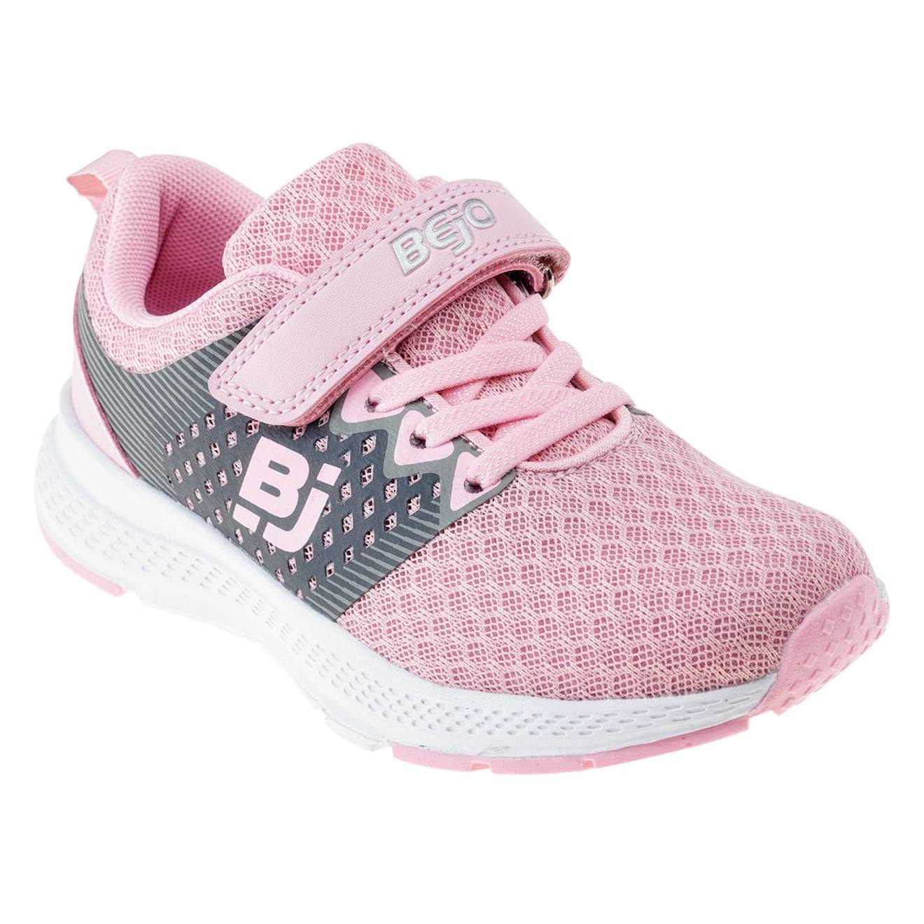 Baskets Synthétique Premero Rose / Gris Foncé