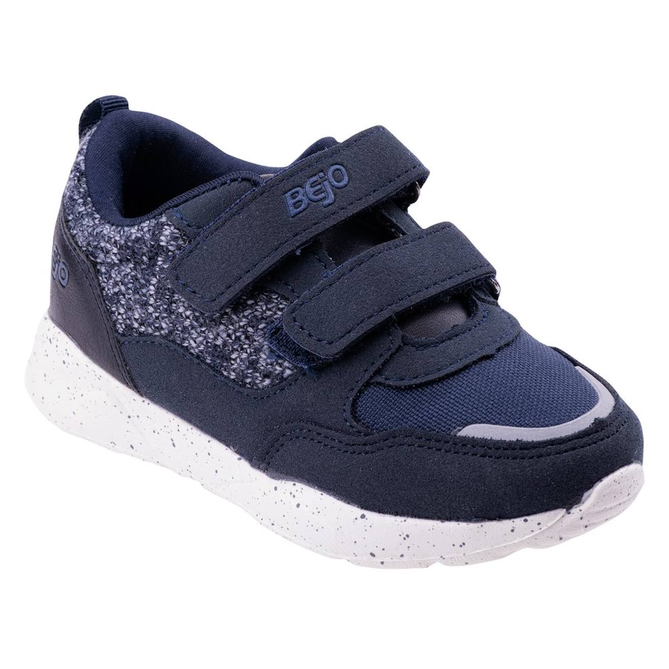 Baskets Synthétique Kapis Bleu Marine / Réfléchissant