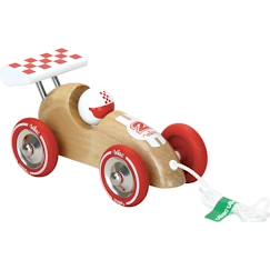 Jouet-Premier âge-Voiture de course à tirer