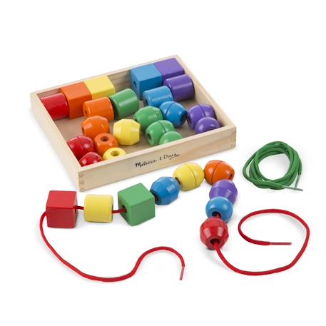 Melissa And Doug - Perles De Laçage Rouge