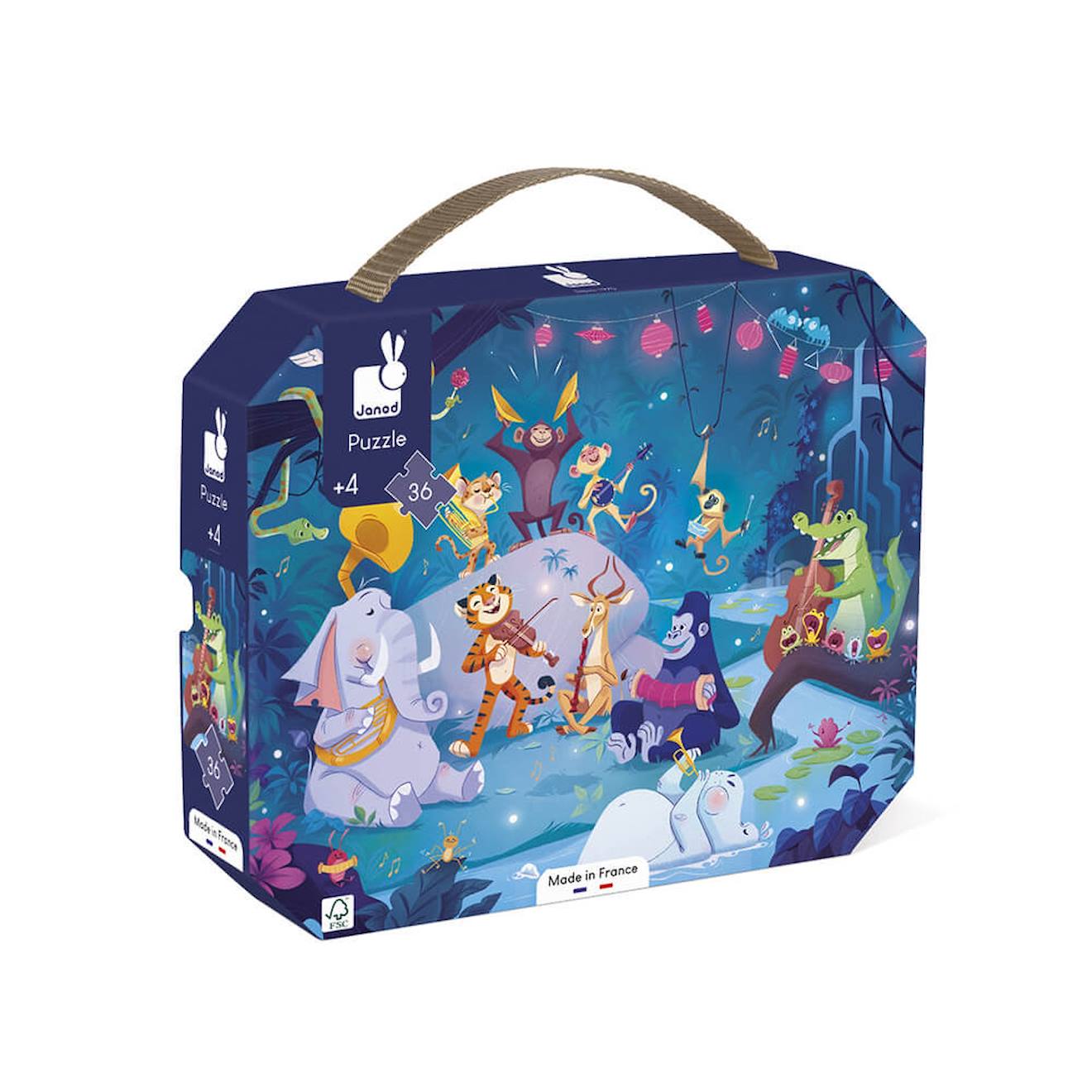 Puzzle Festivités D'été 36 Pcs Bleu