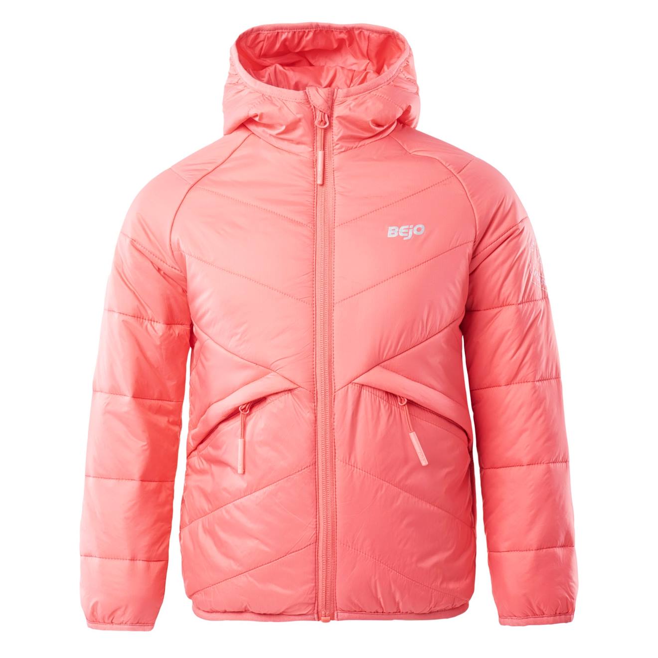 Veste Matelassée Synthétique Fumio Rose Corail Vif