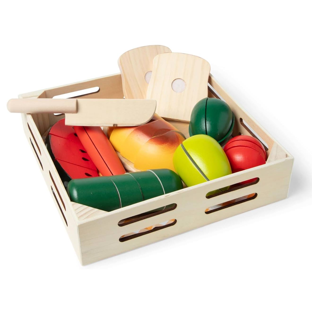 Melissa & Doug - Aliments À Découper Rouge