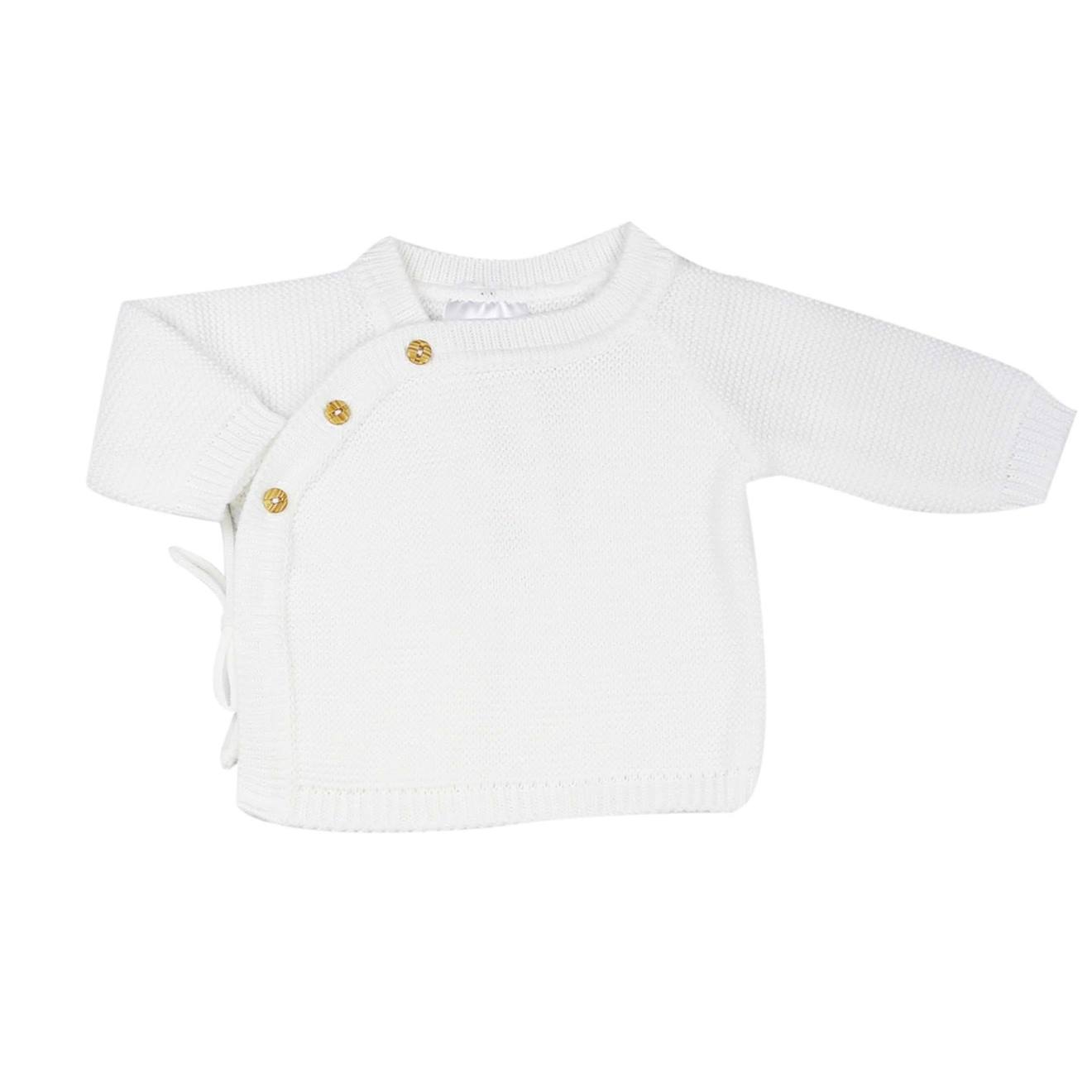 Brassière Bébé En Maille Blanc