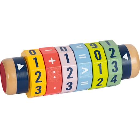 Small Foot - Boulier Table De Multiplication Beige