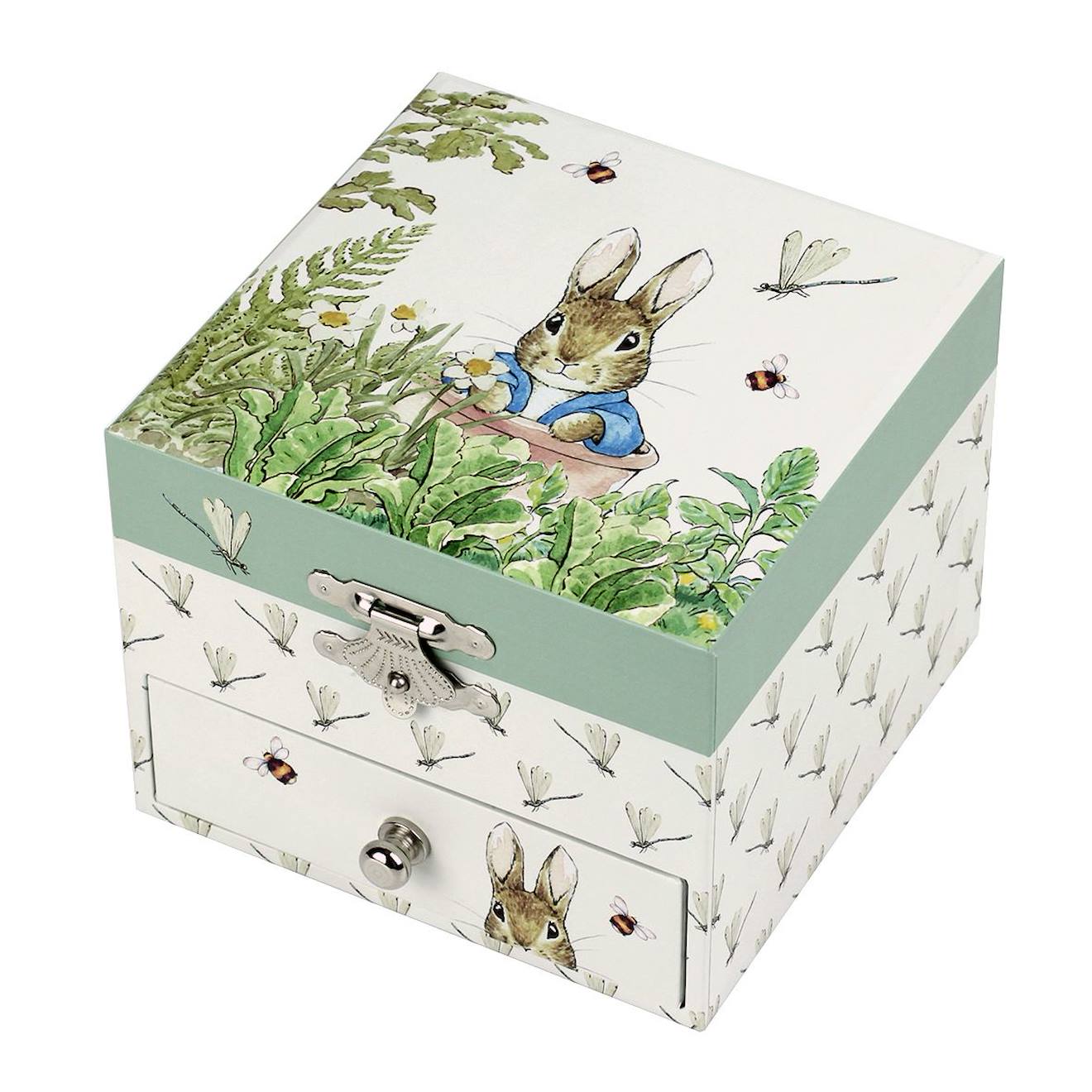 Coffret Musical Peter Rabbit Libellule Beige