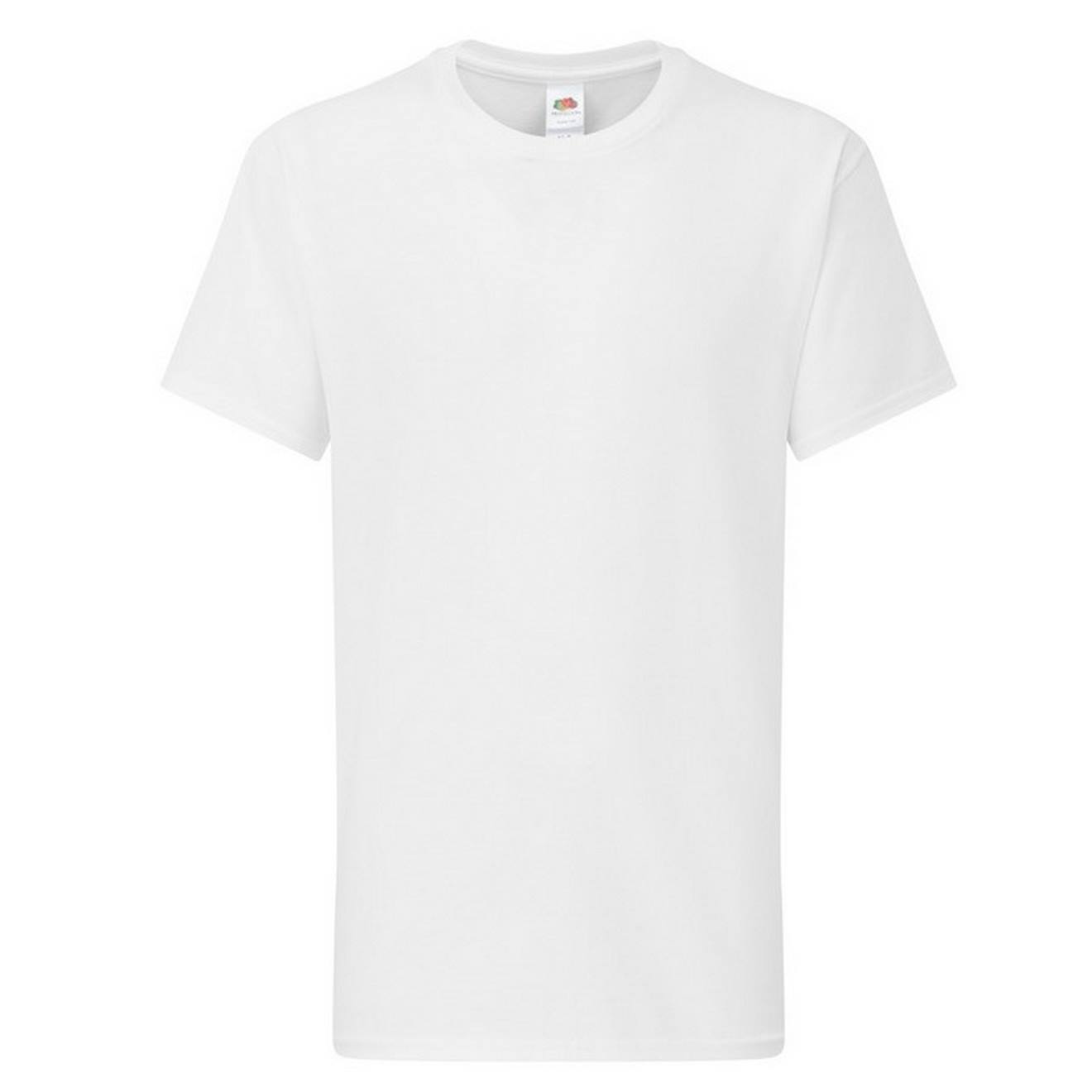 T-shirt Iconic Coton Peigné Et Filé À L'anneau Iconic 195 Blanc