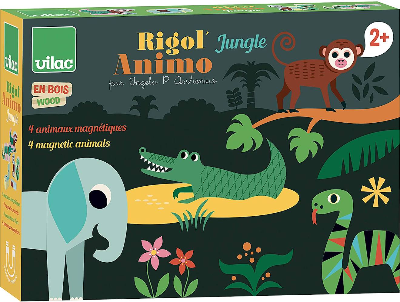 Rigol'animo Jungle Ingela P. Arrhenius Vert