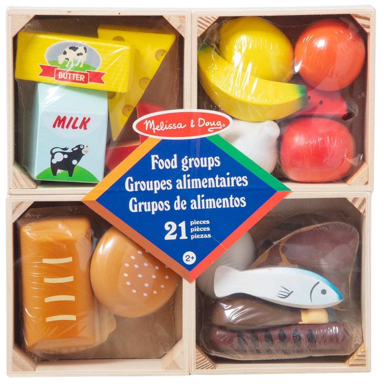 Melissa & Doug - Groupes Alimentaires Beige
