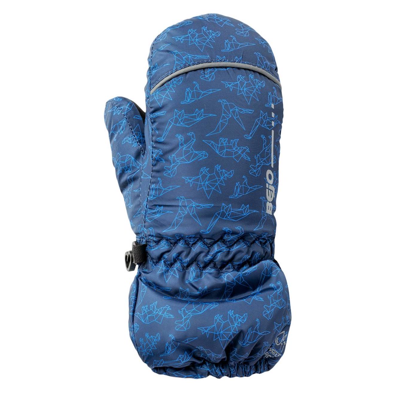 Gants De Ski Synthétique Vipo Bleu Foncé / Bleu