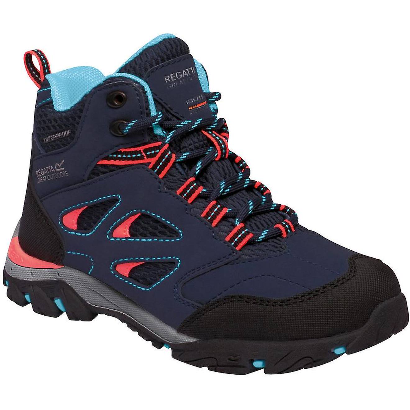Chaussures Montantes De Randonnée Holcombe Polyuréthane Holcombe Iep Bleu Marine/corail Foncé