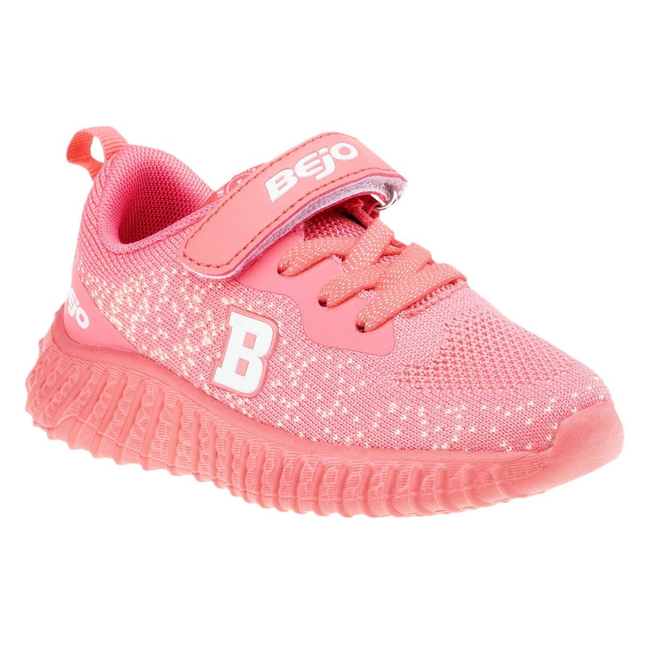Baskets Synthétique Biruta Rose Corail Vif / Jaune Poire