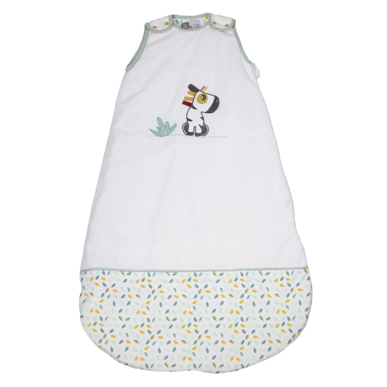 Gigoteuse Bébé Modèle Zébre Blanc