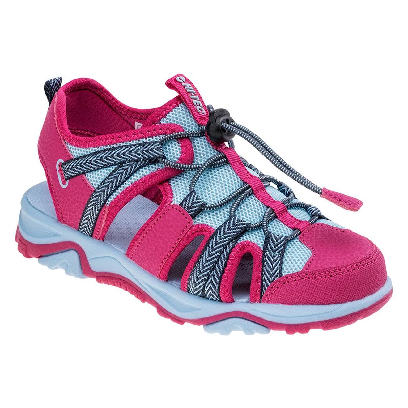 Sandales Synthétique Sanev Fuchsia / Bleu Clair