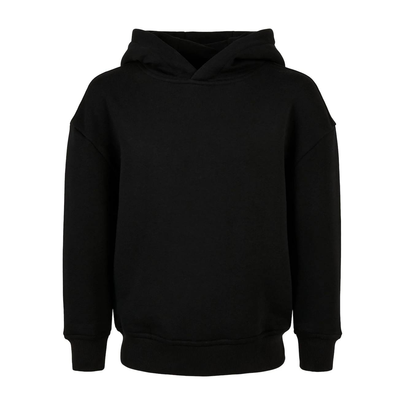 Sweat À Capuche Synthétique Noir
