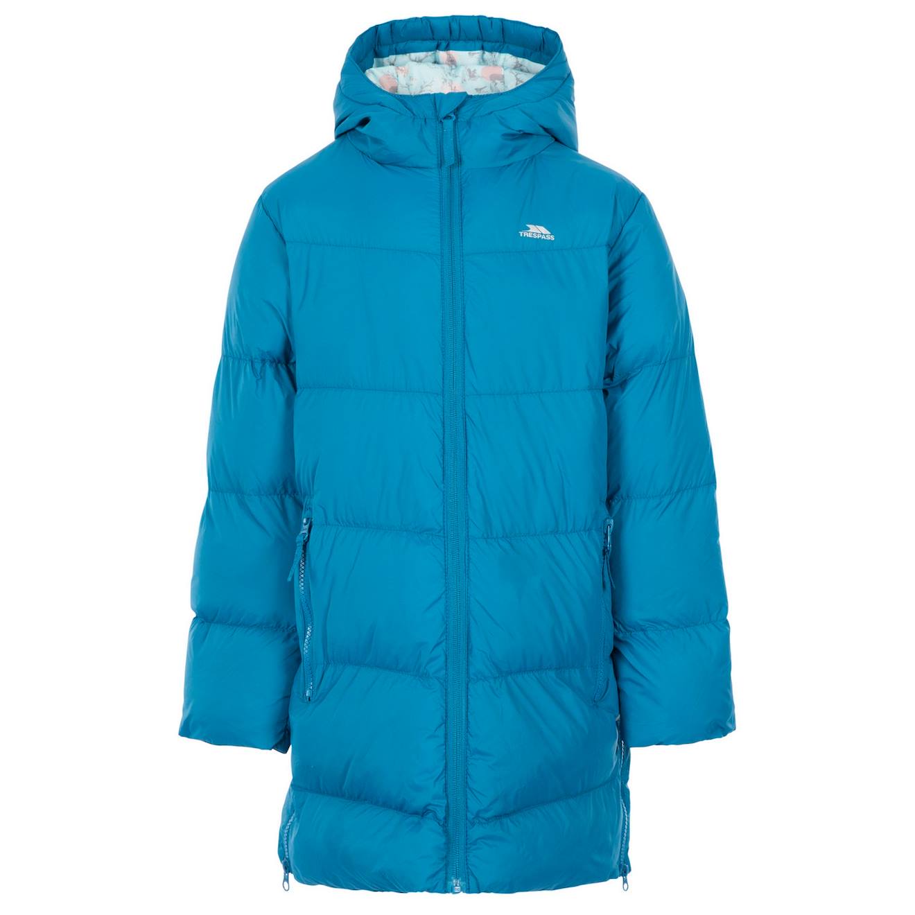 Veste Matelassée Synthétique Pleasing Bleu Sarcelle