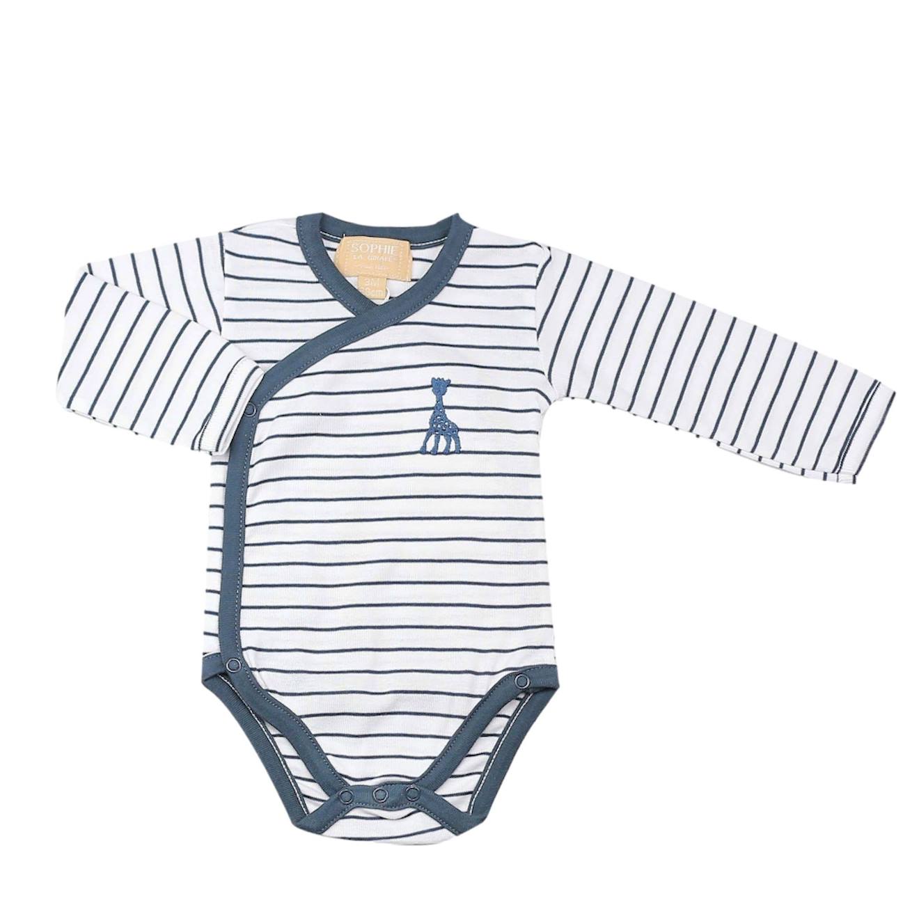 Body Marinière Manches Longues Bleu