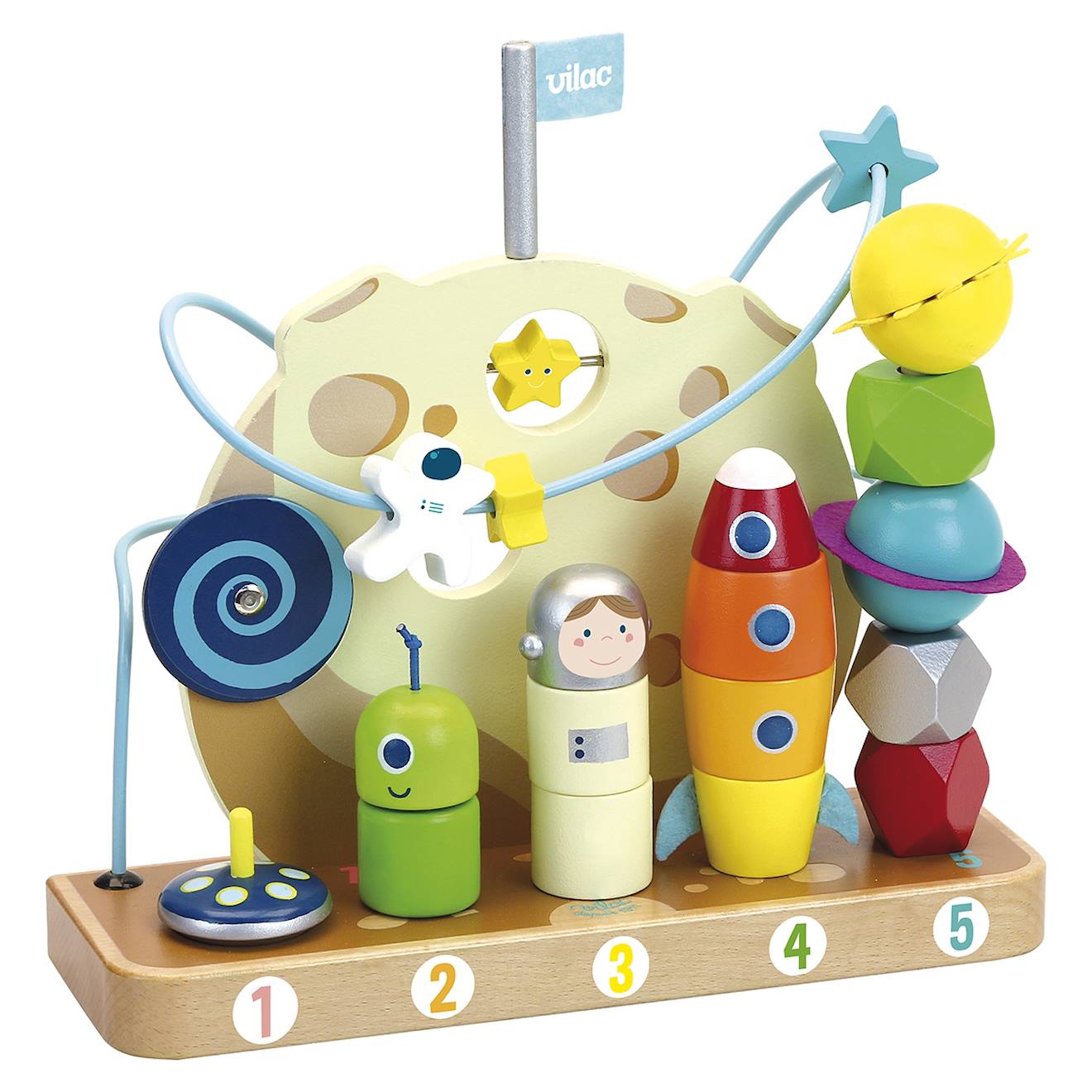 J'apprends À Compter Dans Les Étoiles Boulier Bleu