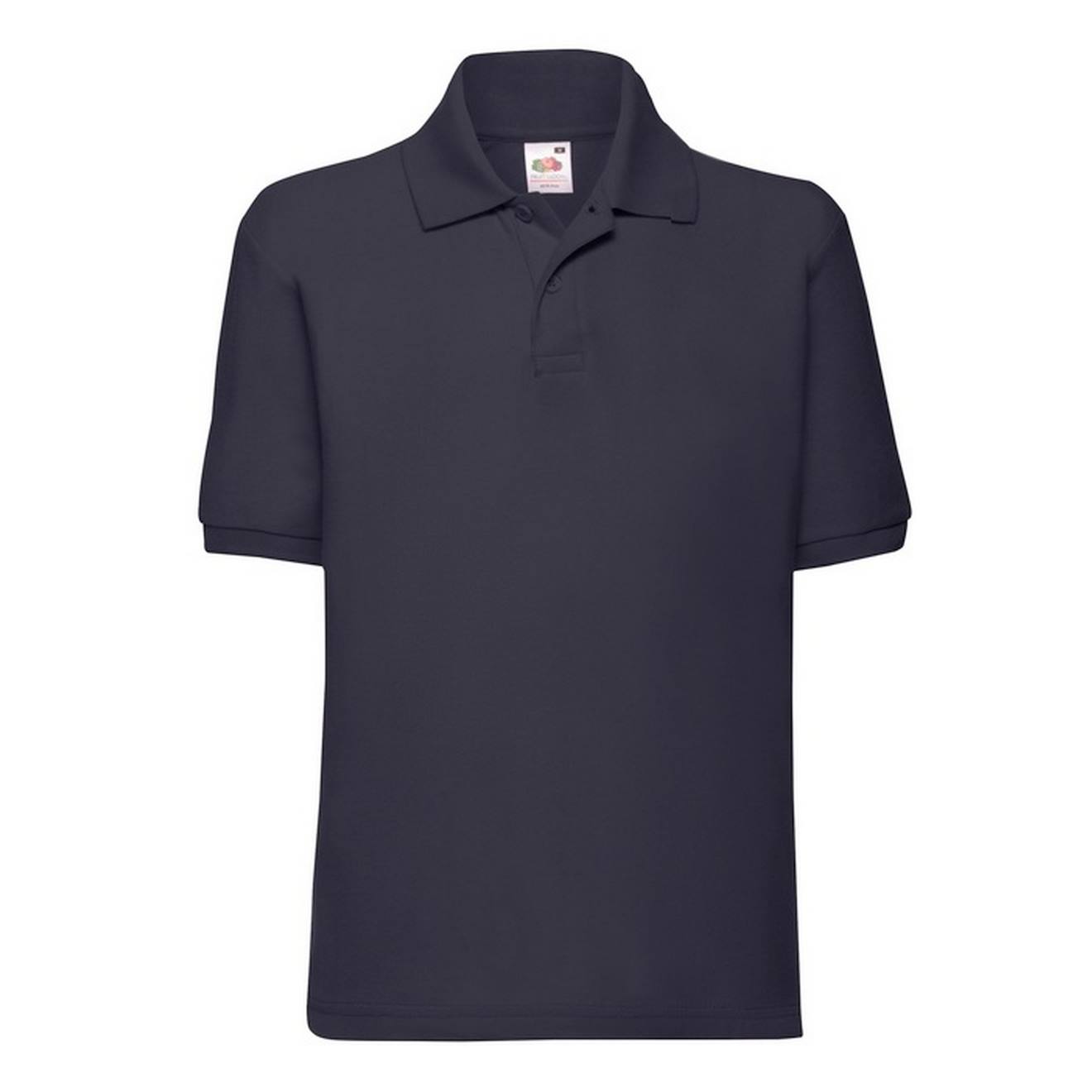 Polo Polyester Bleu Marine Sombre