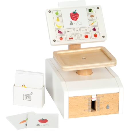 Small Foot - Balance En Bois Fresh Blanc
