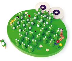 Jouet-Solitaire grenouille