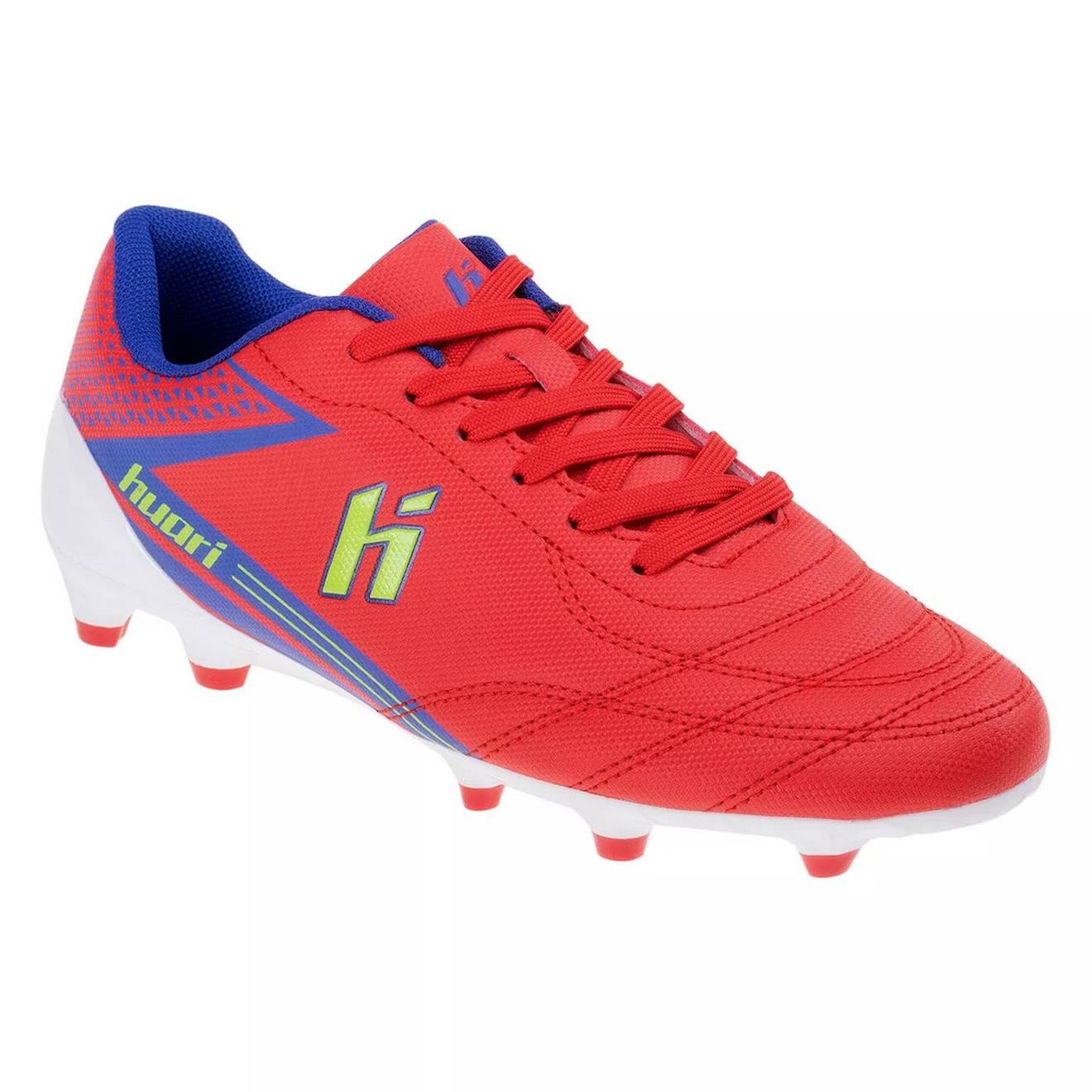 Chaussures De Foot Synthétique Octubri Hibiscus / Bleu Vif / Vert